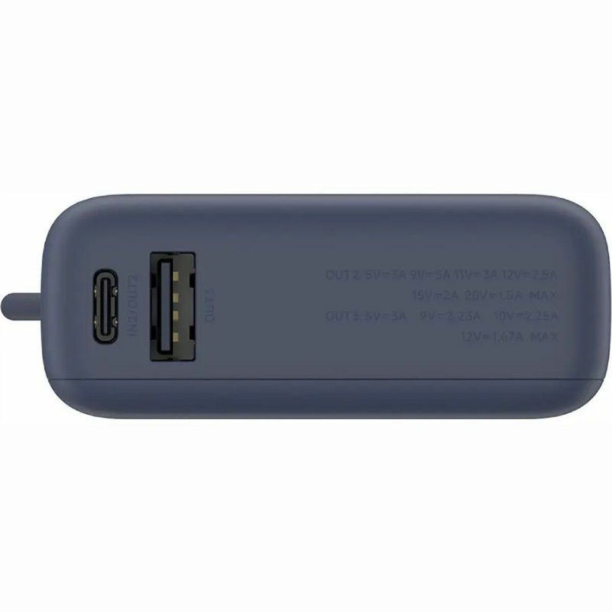 Powerbank Xiaomi 10000mAh Xiaomi 33W Power Bank Integrated Cable Blue 5600 mAh